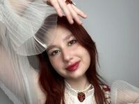 girl fingering shaved pussy AnnieLanson